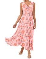 Women's Summer Floral Maxi Dress Formal Wedding Guest Dress