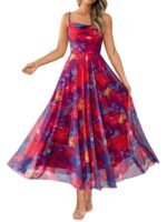 Women Summer Maxi Dresses Elegant Wedding Guest Dress Wedding, beach, cocktail, party, vacation - Image 2