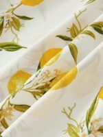 Women's Sleeveless Pleated Waist Elegant Retro Vintage 1960s 70s Midi Halter Dress, White Summer Holiday Tea Party Picnic Vacation Floral Print Sun - Image 4