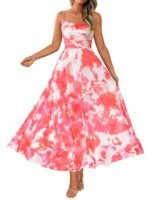 Women Summer Maxi Dresses Elegant Wedding Guest Dress Wedding, beach, cocktail, party, vacation - Image 3